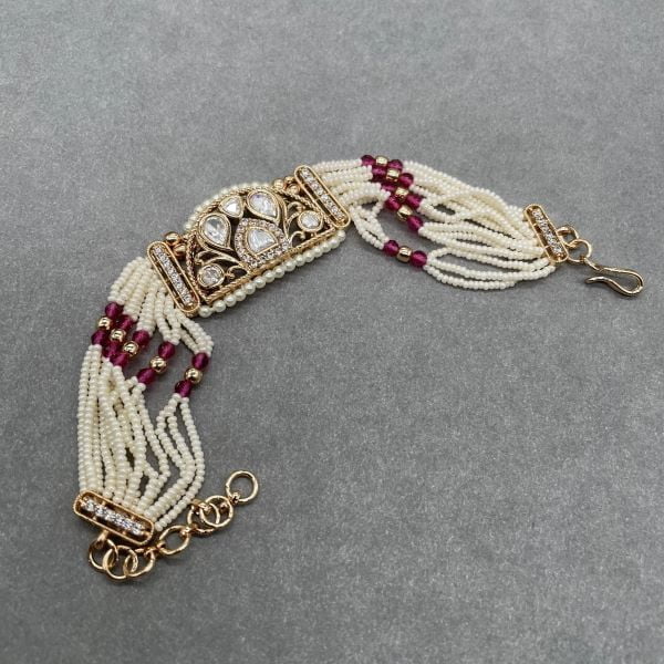 Tanishq Polki Rakhi Designer Bracelet