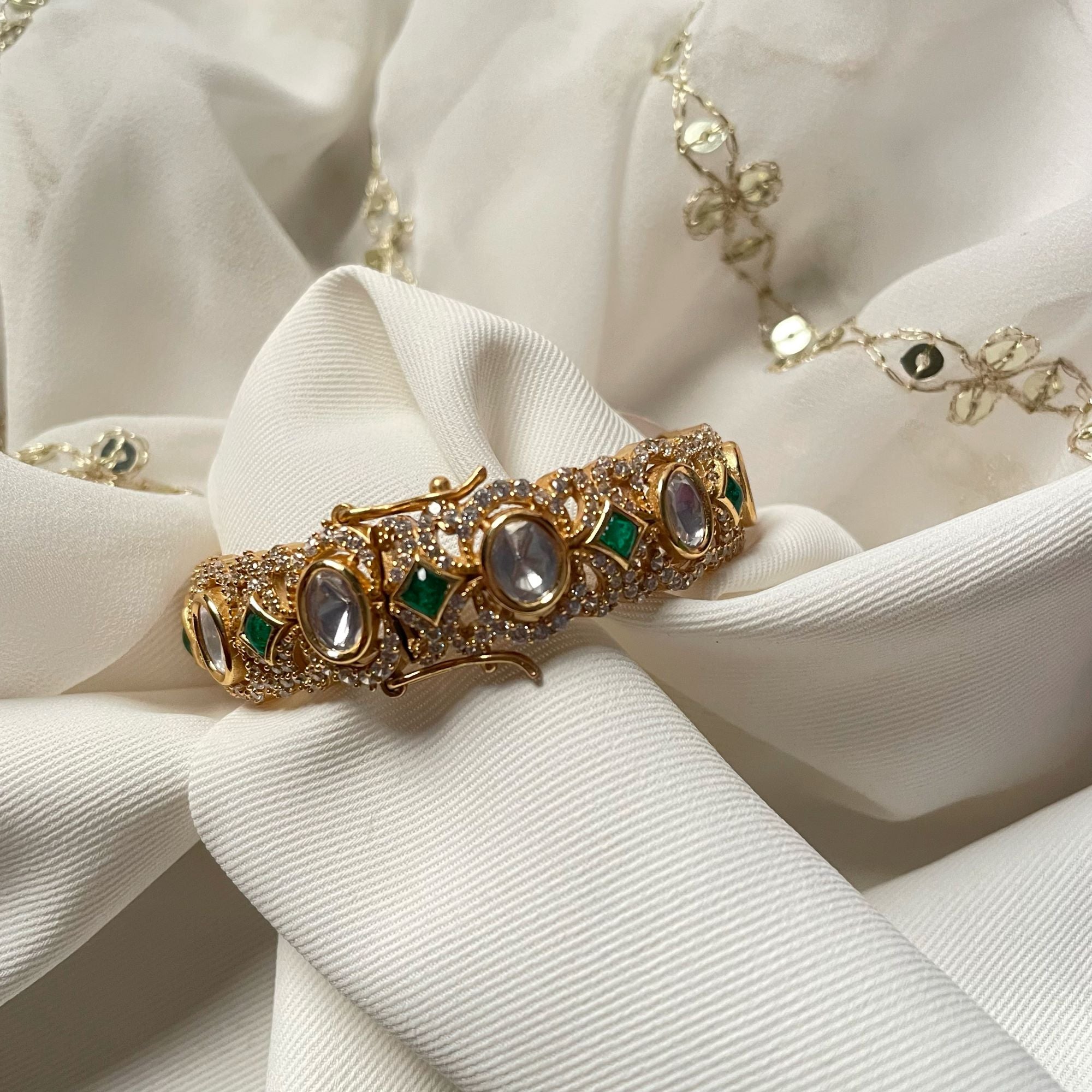 Mihita Polki Designer Bracelet