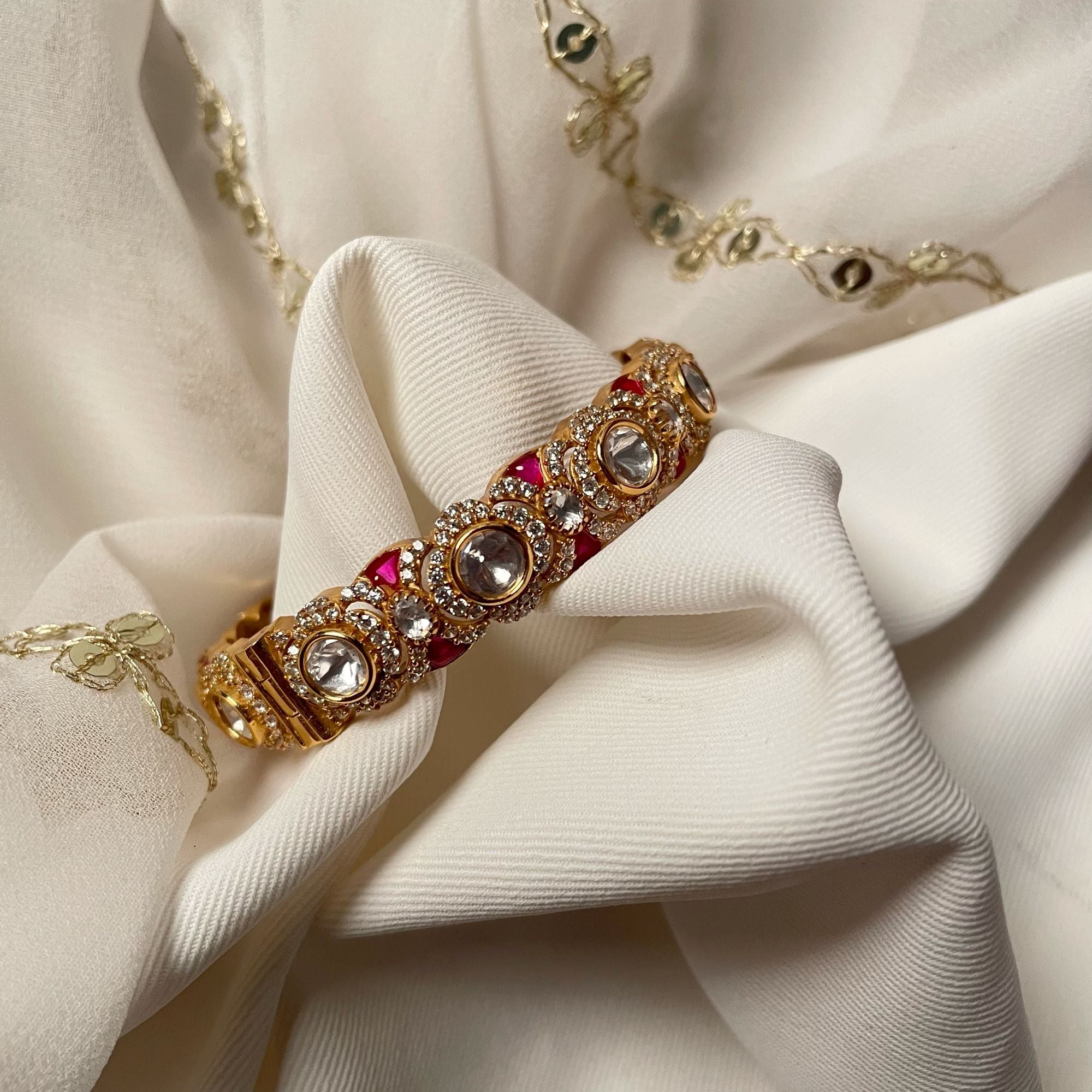 Rashika Polki Designer Bracelet