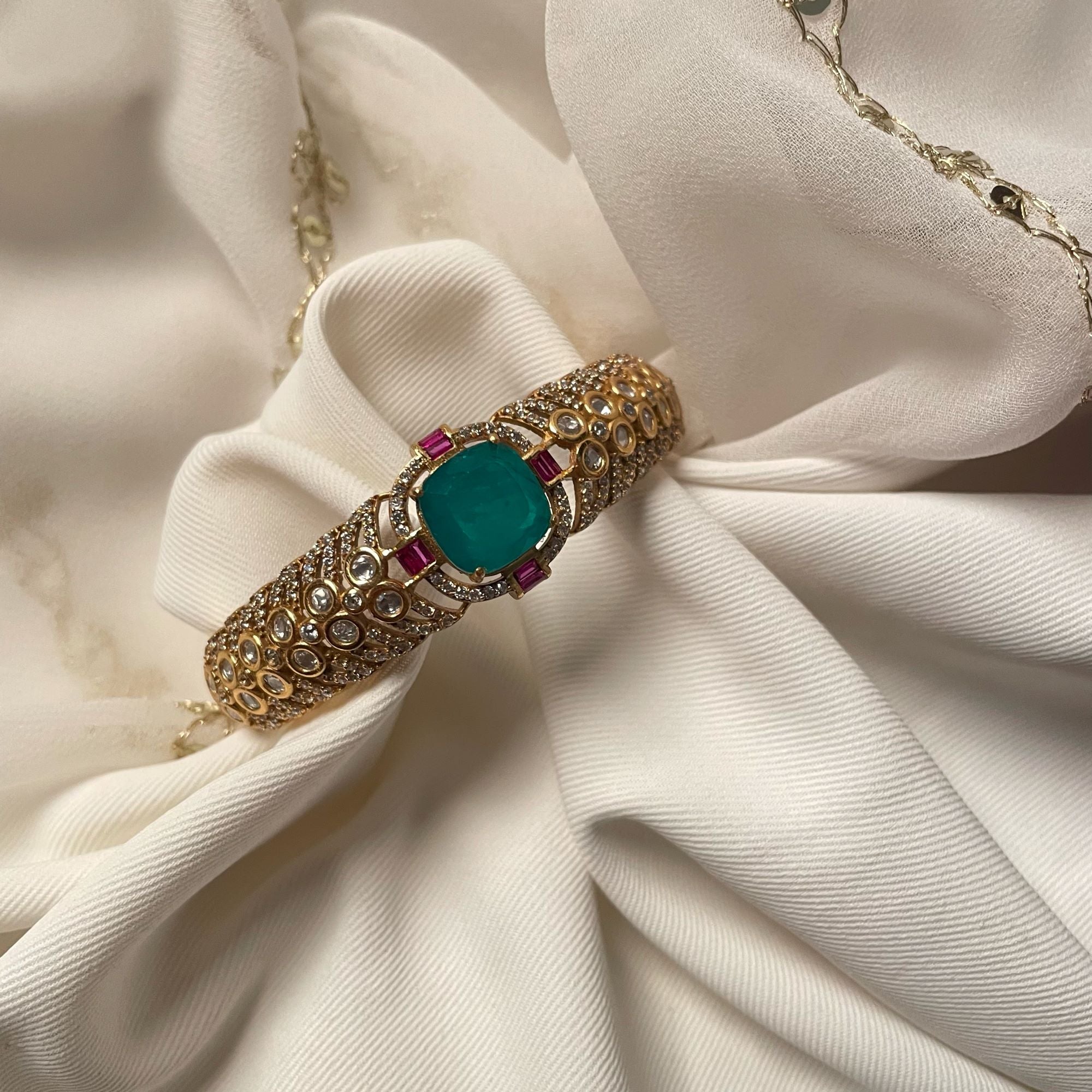 Anishi Polki Designer Bracelet