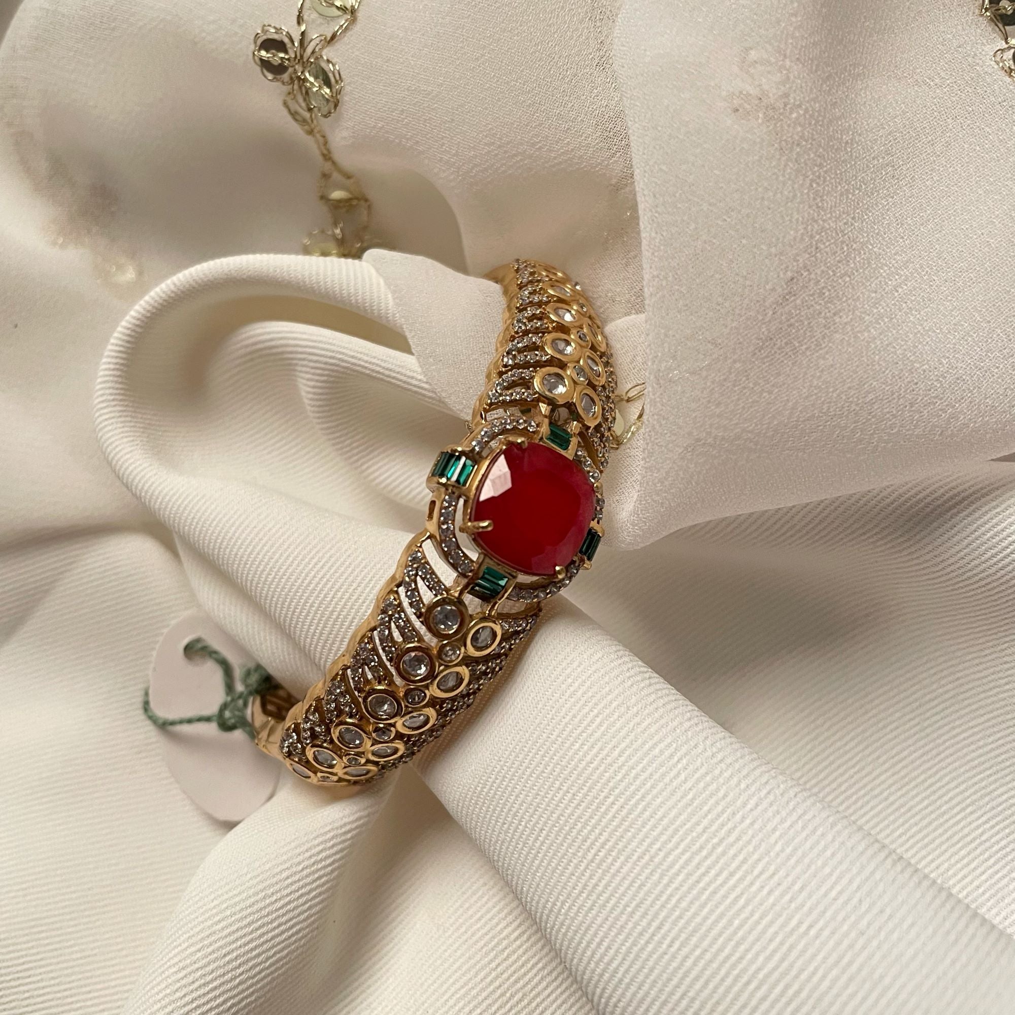 Anishi Polki Designer Bracelet