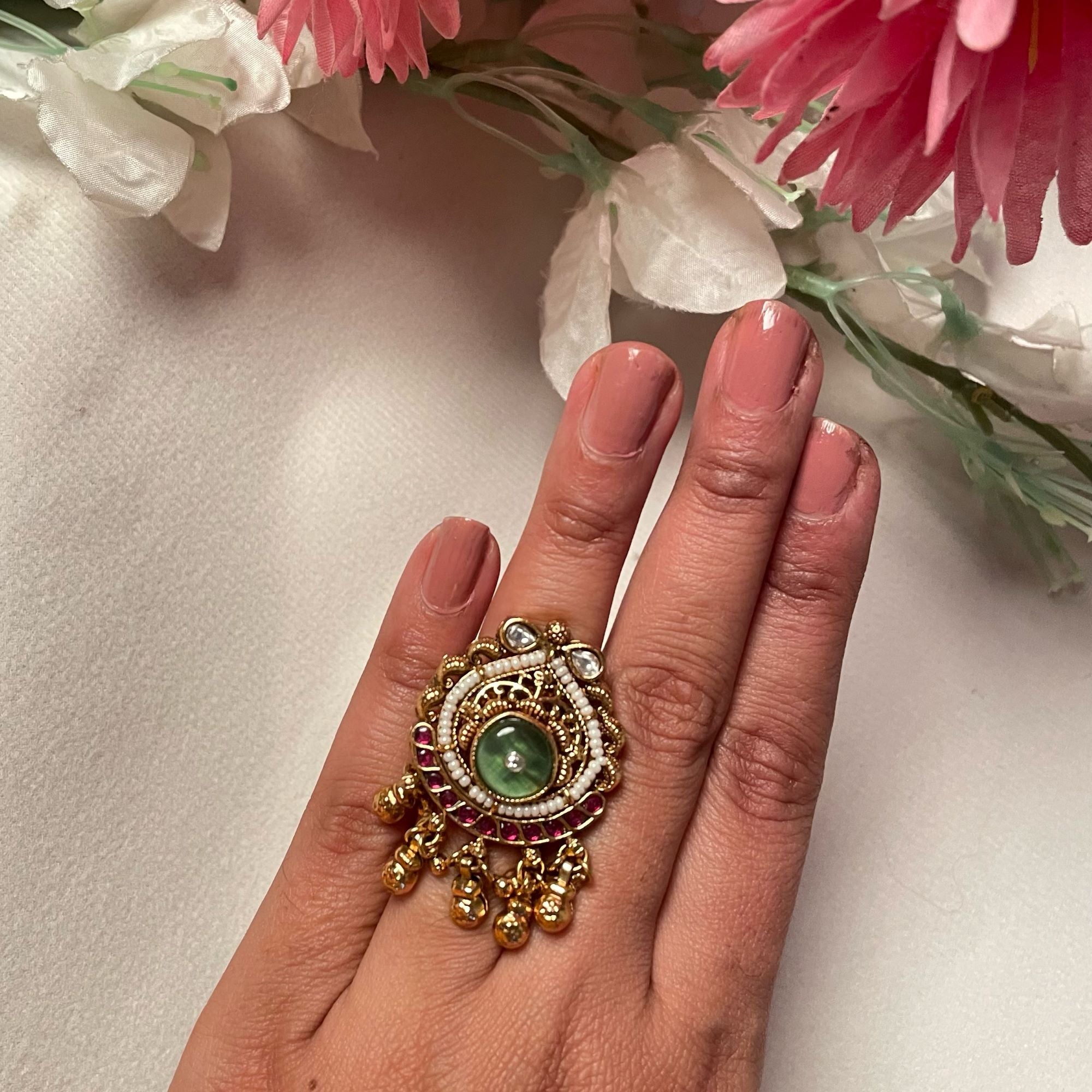 Grisha Antique Designer Ring