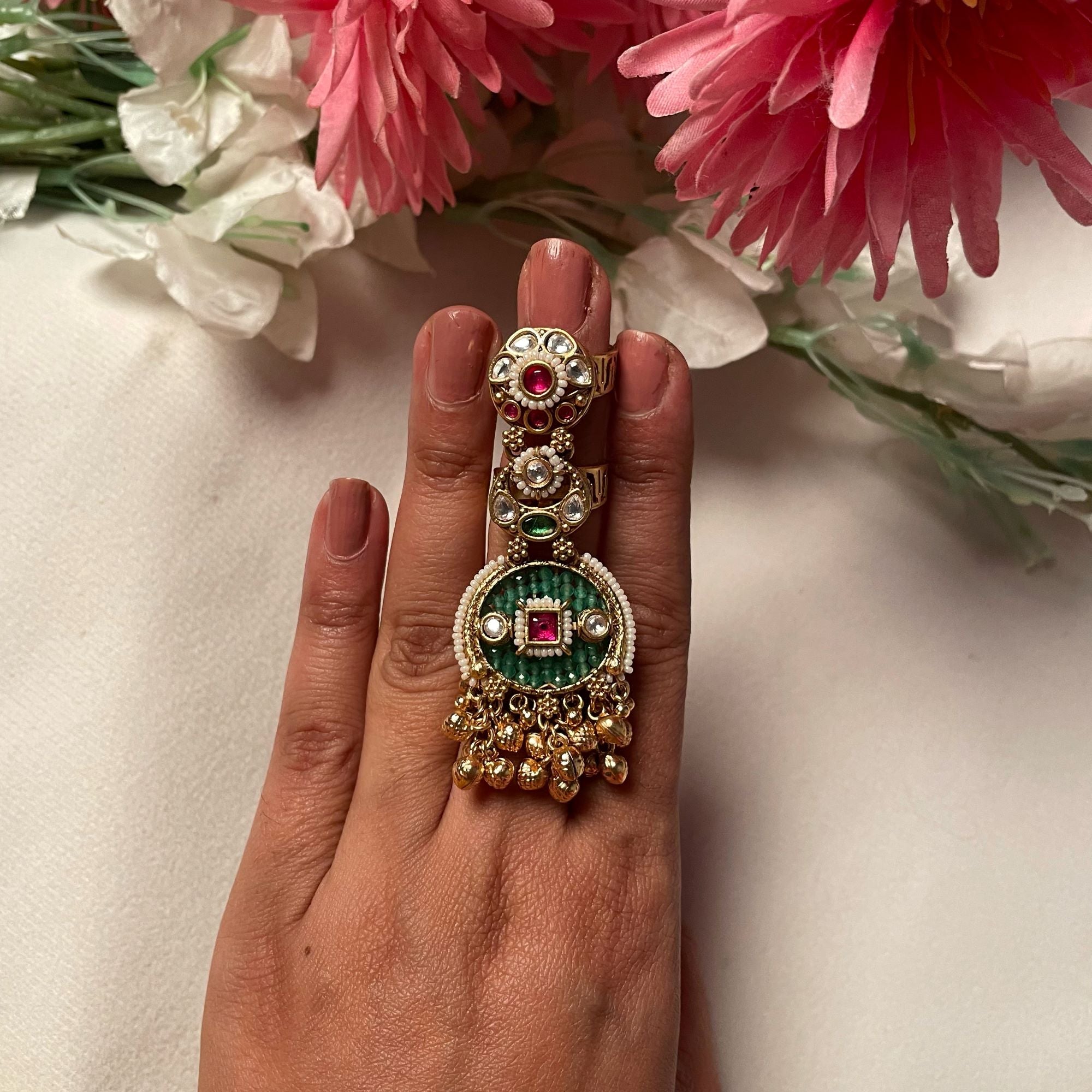 Jiyana Antique Designer Ring
