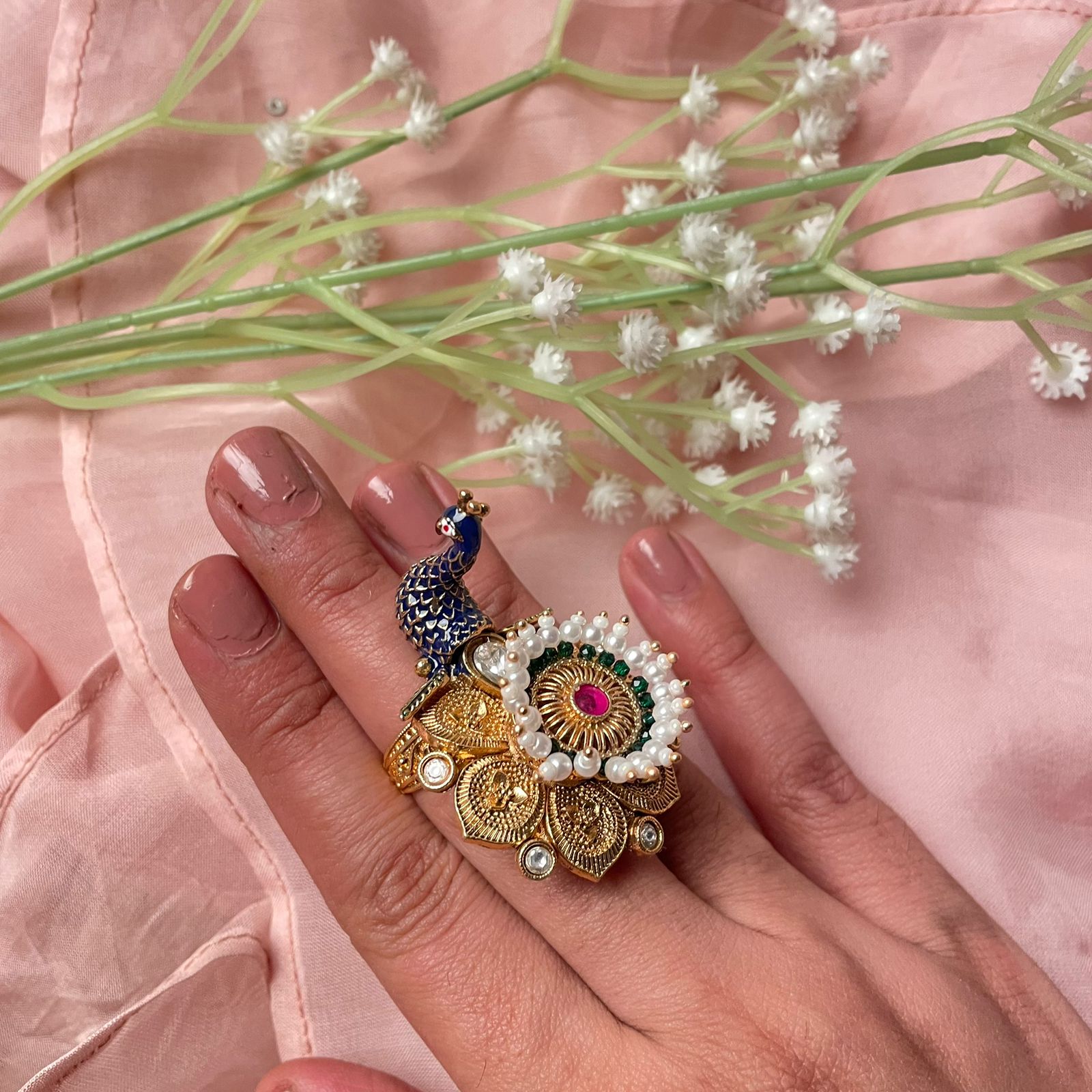 Siya Antique Designer Ring