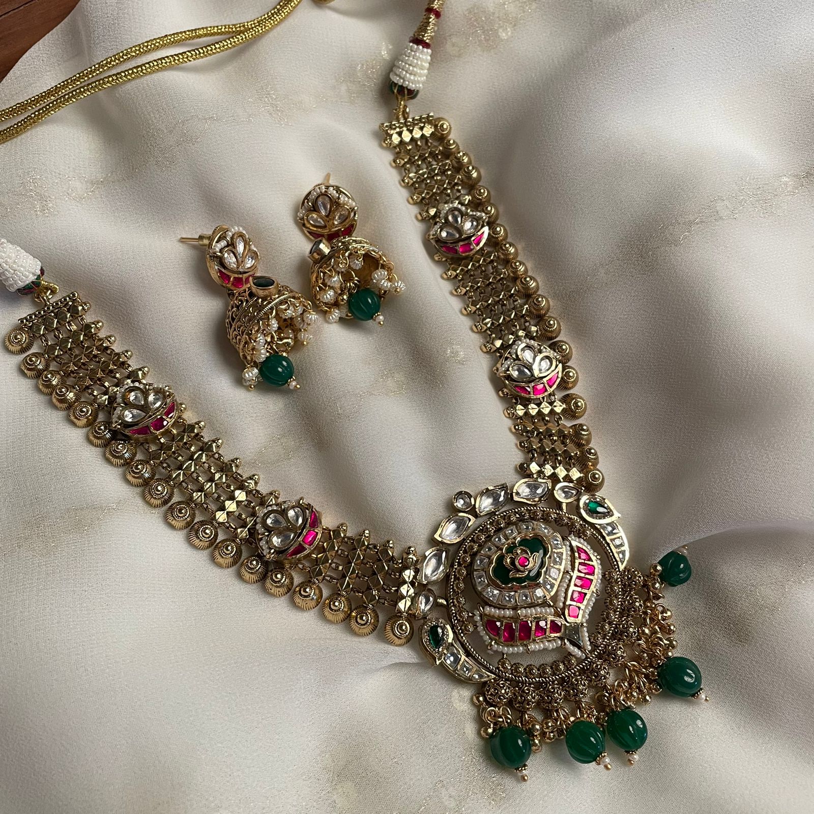 Charvi Antique Designer Necklace Set