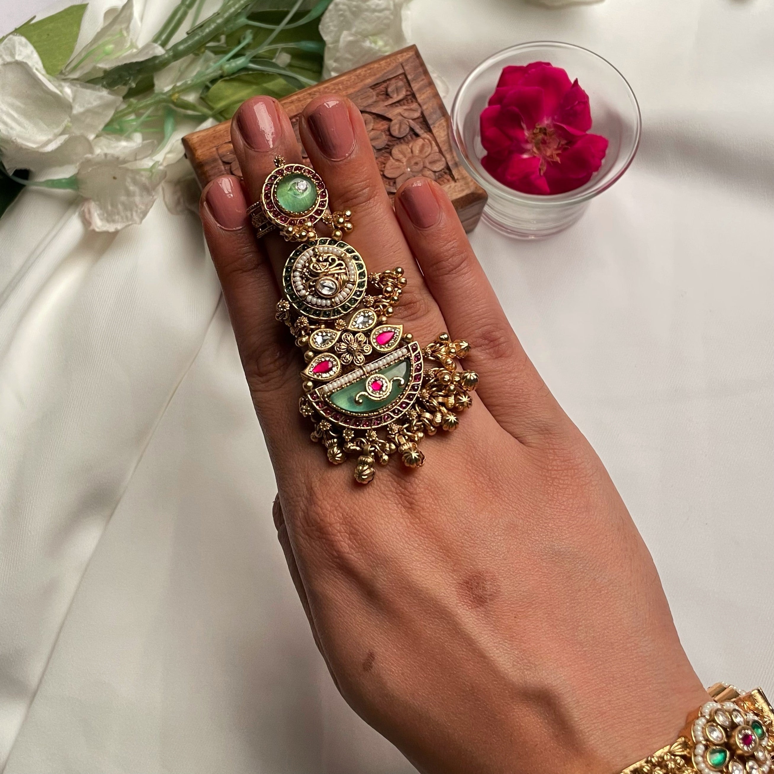 Shaili Antique Designer Ring