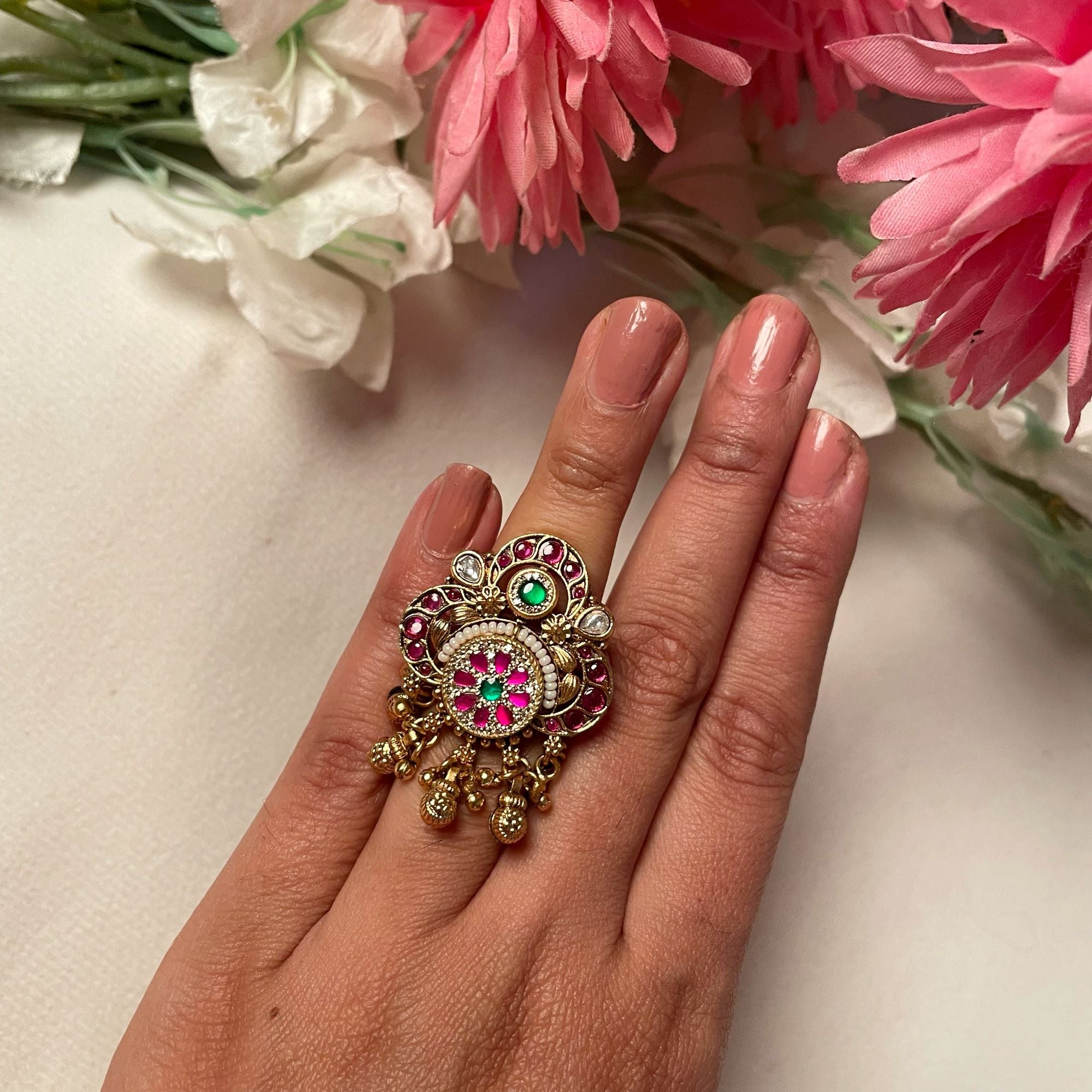 Vamya Antique Designer Ring