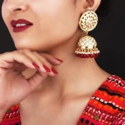 Very deals big jhumkas