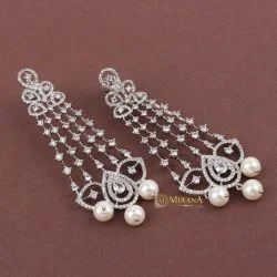 MJER21E185-2-Party-Look-Cocktail-Earrings-With-Pearl-Drop-Silver-Look-5.jpg