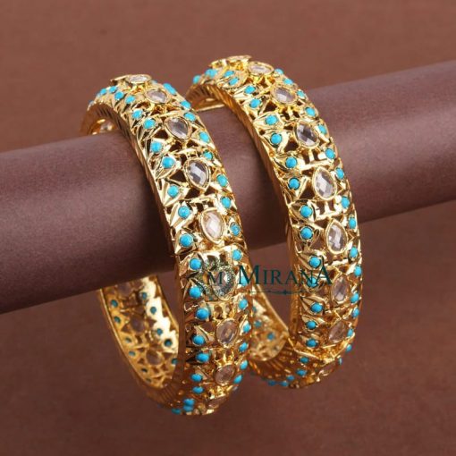 MJBK21K055-1-Arnika-Turquoise-Colored-Rajwadi-Look-Bangles-Gold-Look-11.jpg