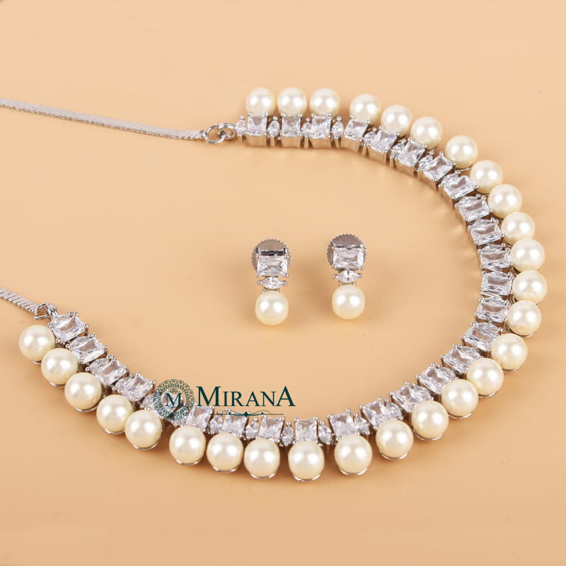 Amazon.com: NADRI Pearl Drop Necklace - Necklaces for Women, Pearl Necklace  in Gifts for Women With Extender, Small Pearl Necklace in Pearl Jewelry:  Clothing, Shoes & Jewelry