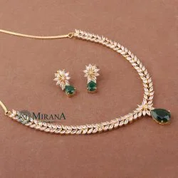 MJNK21N343-2-Diana-Green-Colored-V-Line-Necklace-Set-Gold-Look-4.jpg