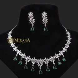 MJNK21N435-2-Naisha-Green-Colored-Designer-Necklace-Set-Silver-Look-9.jpg