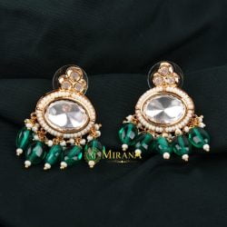 MJER21E419-3-Bhavya-Kundan-Polki-Colored-Earrings-Green-Beaded-Gold-Look-8.jpg
