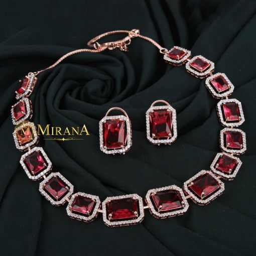 MJNK21N443-1-Octo-Colored-Rose-Gold-Necklace-Set-Red-Colored-Rose-Gold-Look-3.jpg
