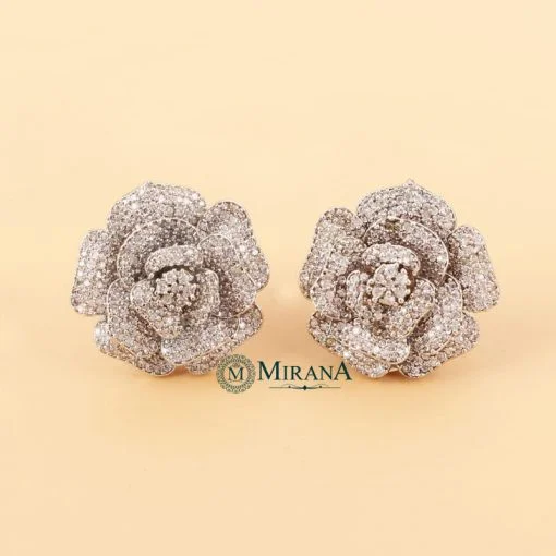 MJER21E427-1-Rosette-Stone-Filled-Flower-Earrings-Silver-Rose-1.jpg