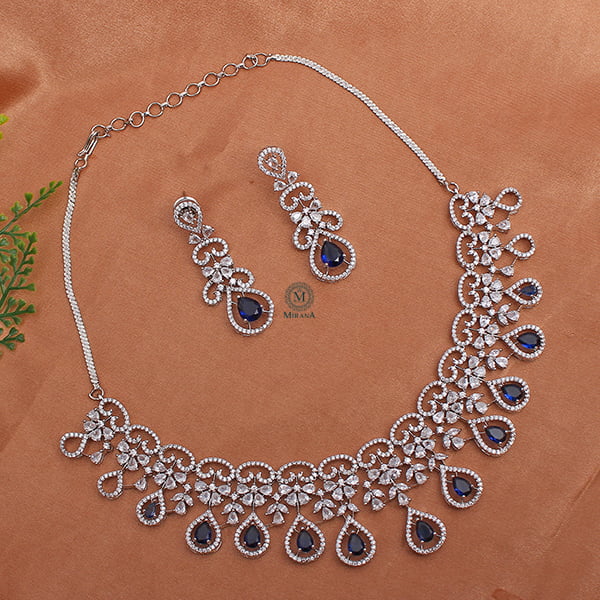 Blue Moon Silver Necklace – Shop Maya