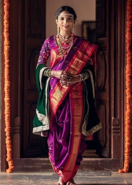 MaharastrianSwag: How To Wear The Nauvari Saree Elegantly