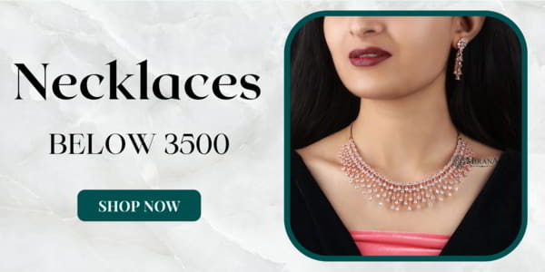 Necklaces below INR 3500