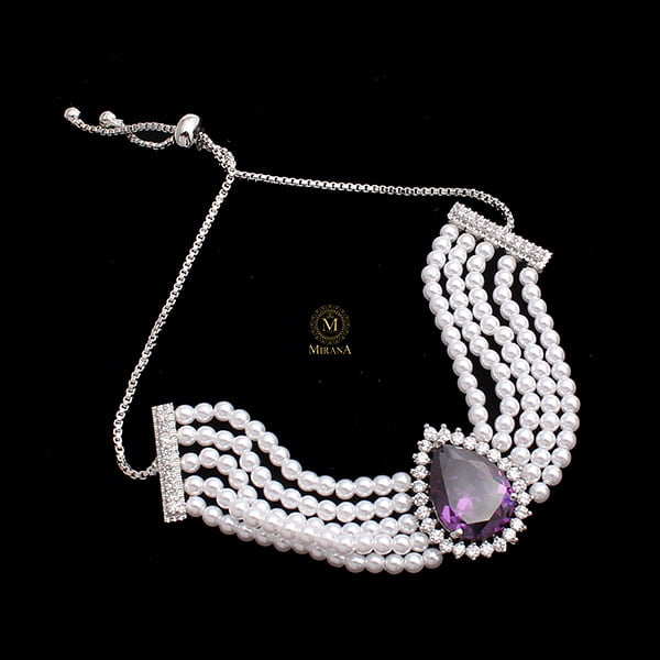 Lavender Jadeite Beads and Diamond Necklace | 天然紫色翡翠珠 配 鑽石 項鏈 | Magnificent  Jewels II | 2023 | Sotheby's