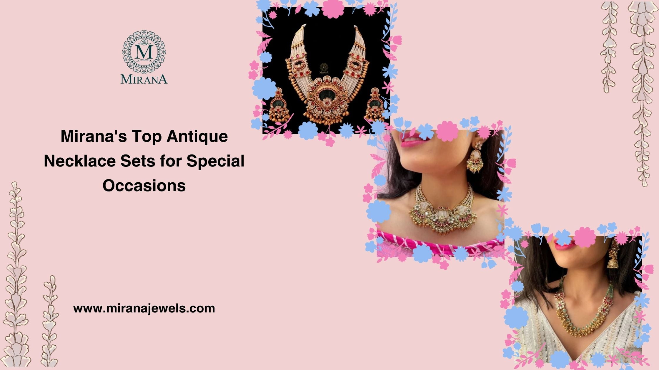 Mirana's Top Antique Necklace Sets for Special Occasions
