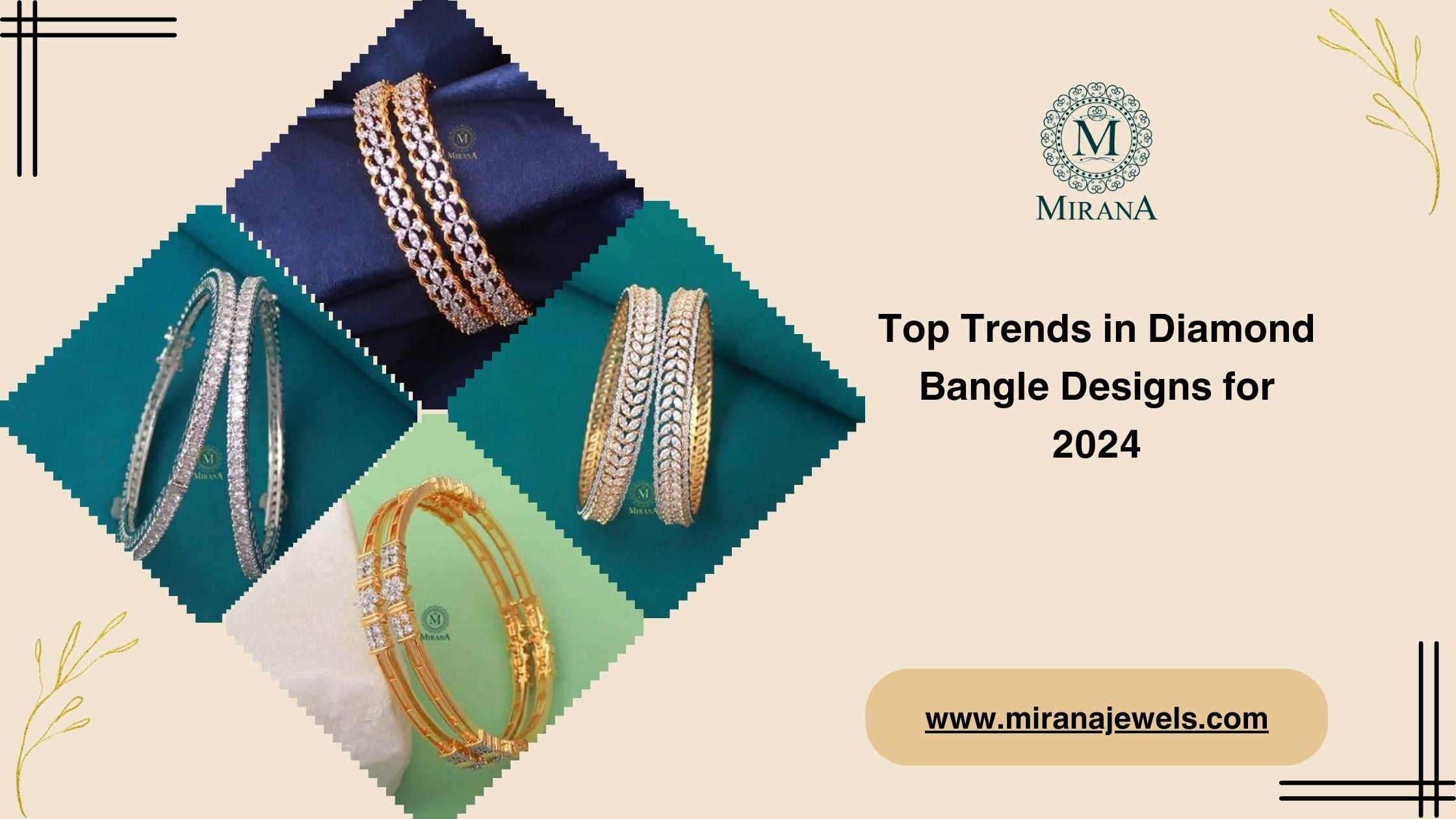Top Trends in Diamond Bangle Designs for 2024