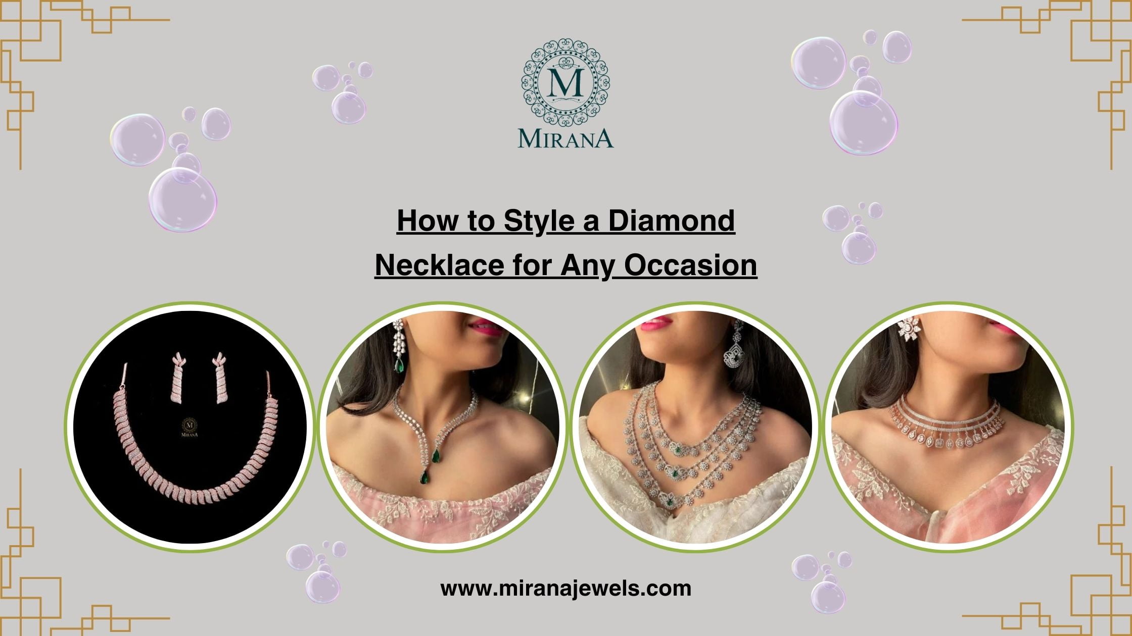 How to Style a Diamond Necklace for Any Occasion