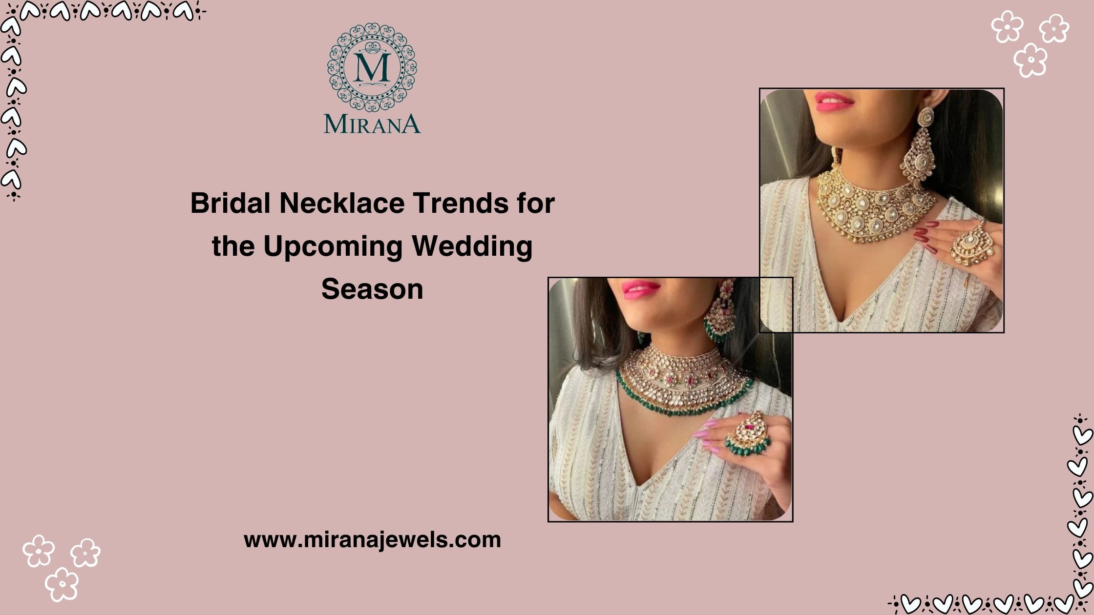 Bridal Necklace Trends for the Upcoming Wedding Season
