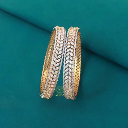 Bella CZ Designer Bangles