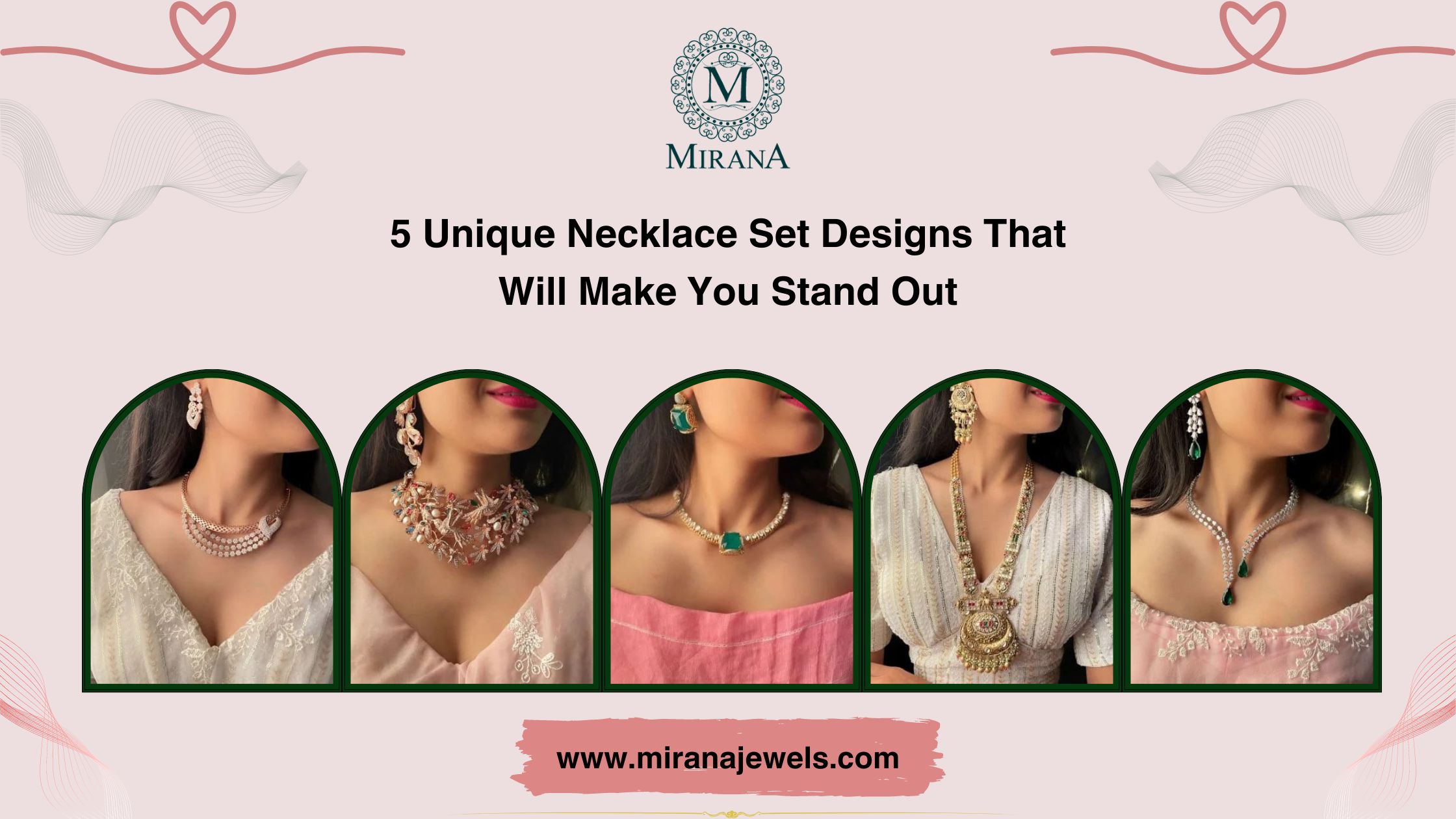 5 Unique Necklace Set Designs That Will Make You Stand Out