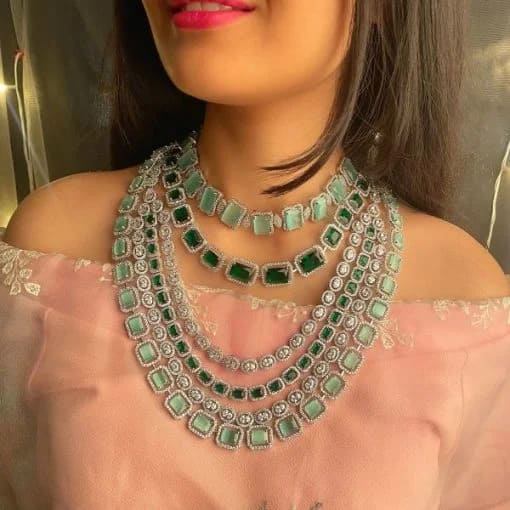 Parineeti Bridal Layered Wedding Necklace