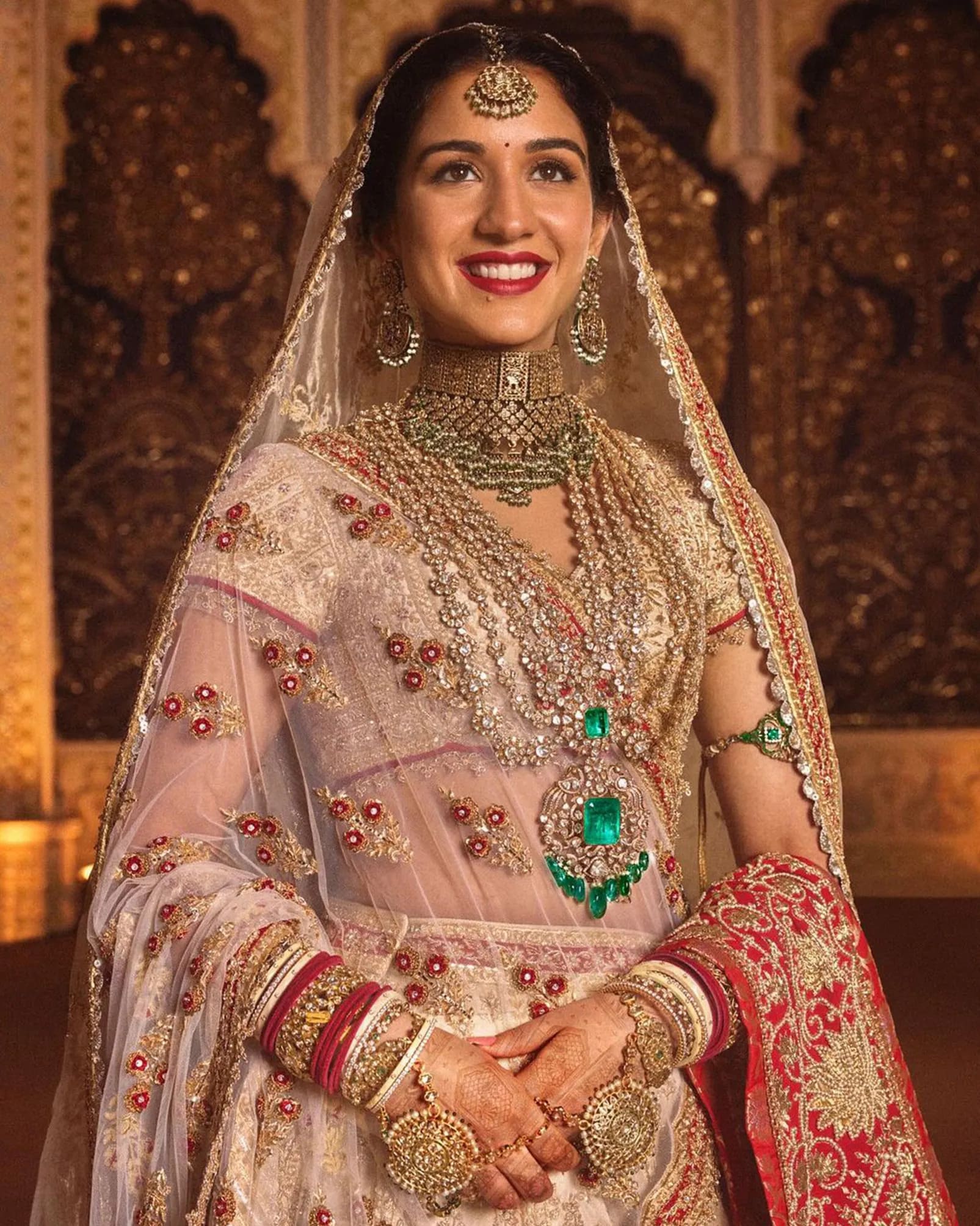 The Bride's Spectacular Diamond Necklace