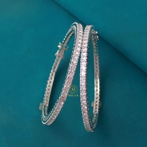 Stella CZ Designer Bangles