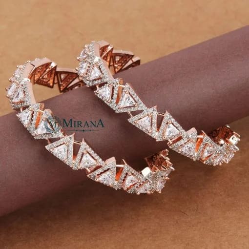 Triangular Series Designer Bangles