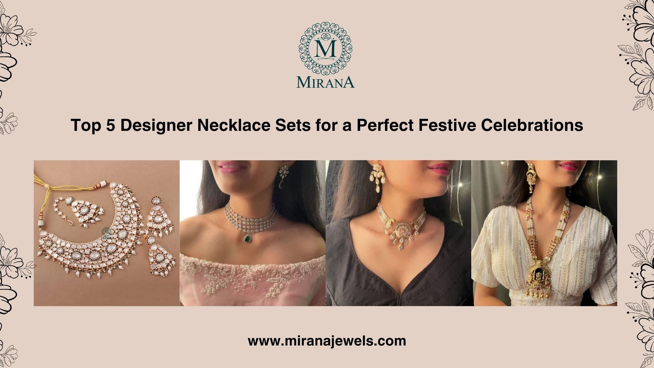 Top 5 Designer Necklace Sets for a Perfect Festive Celebrations