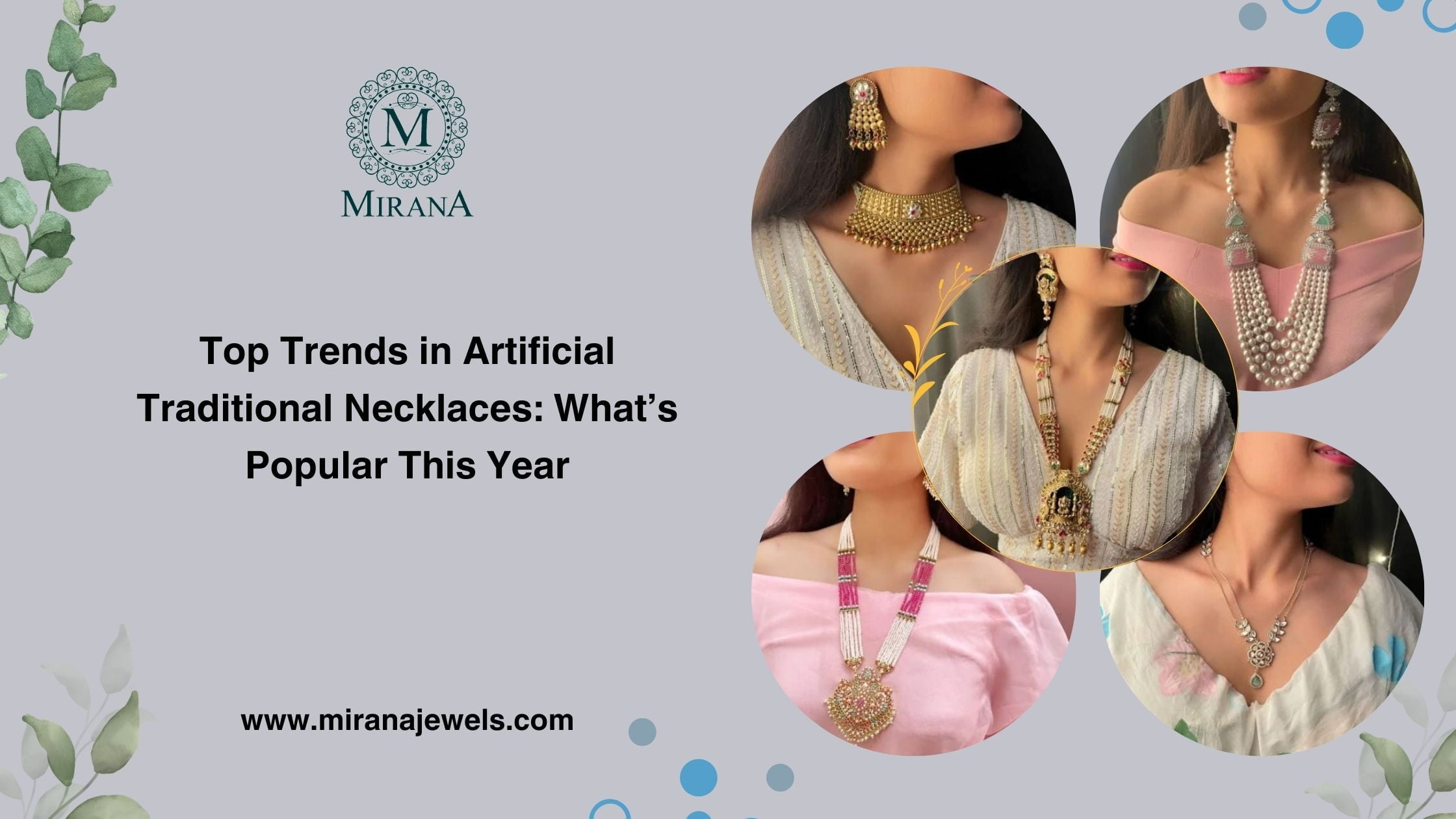 Top Trends in Artificial Traditional Necklaces: What’s Popular This Year