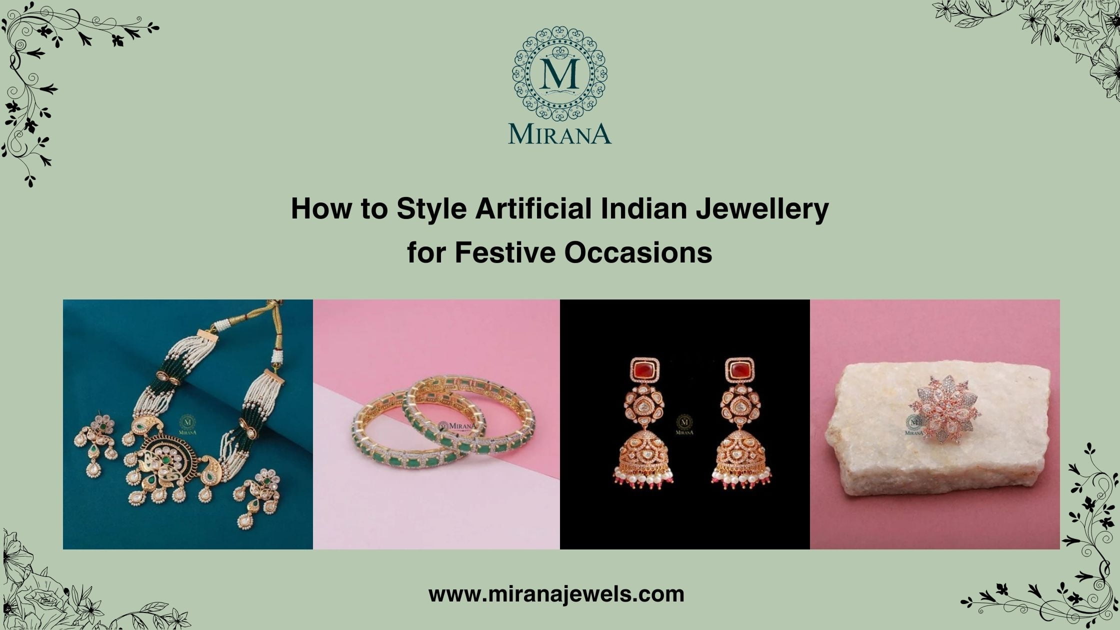 How to Style Artificial Indian Jewellery for Festive Occasions