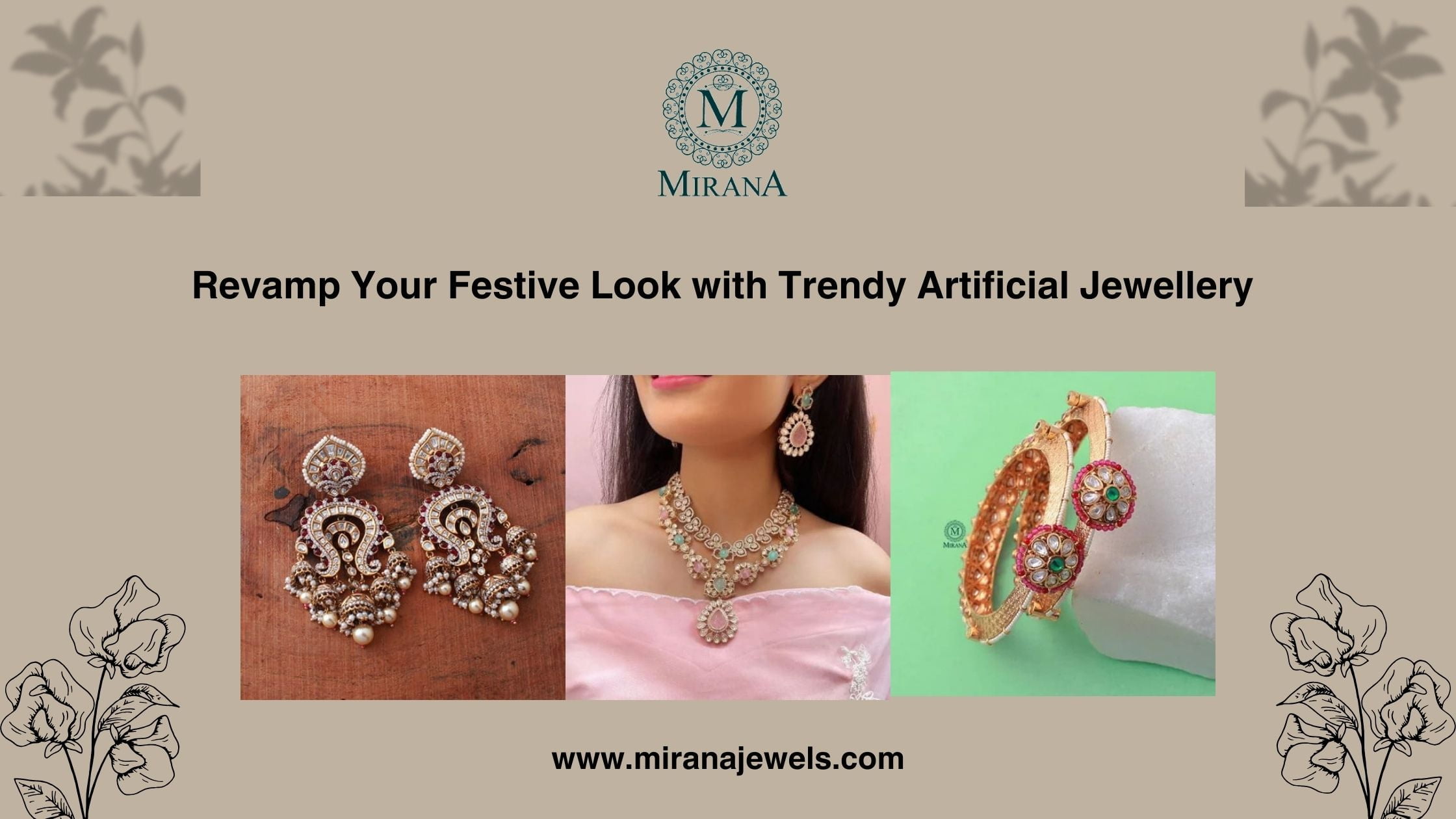 Revamp Your Festive Look with Trendy Artificial Jewellery