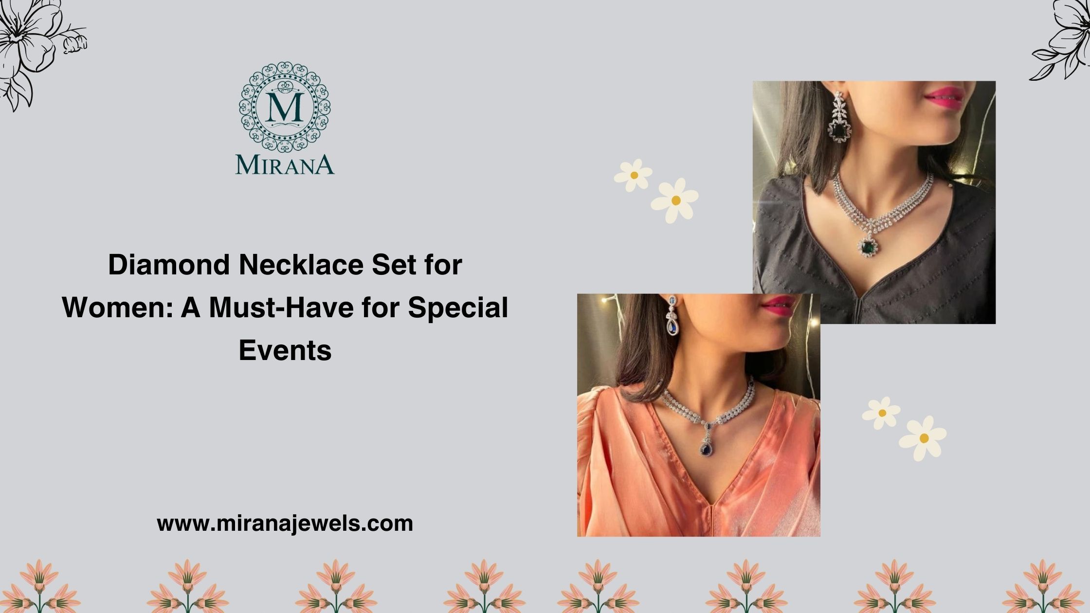 Diamond Necklace Set for Women: A Must-Have for Special Events