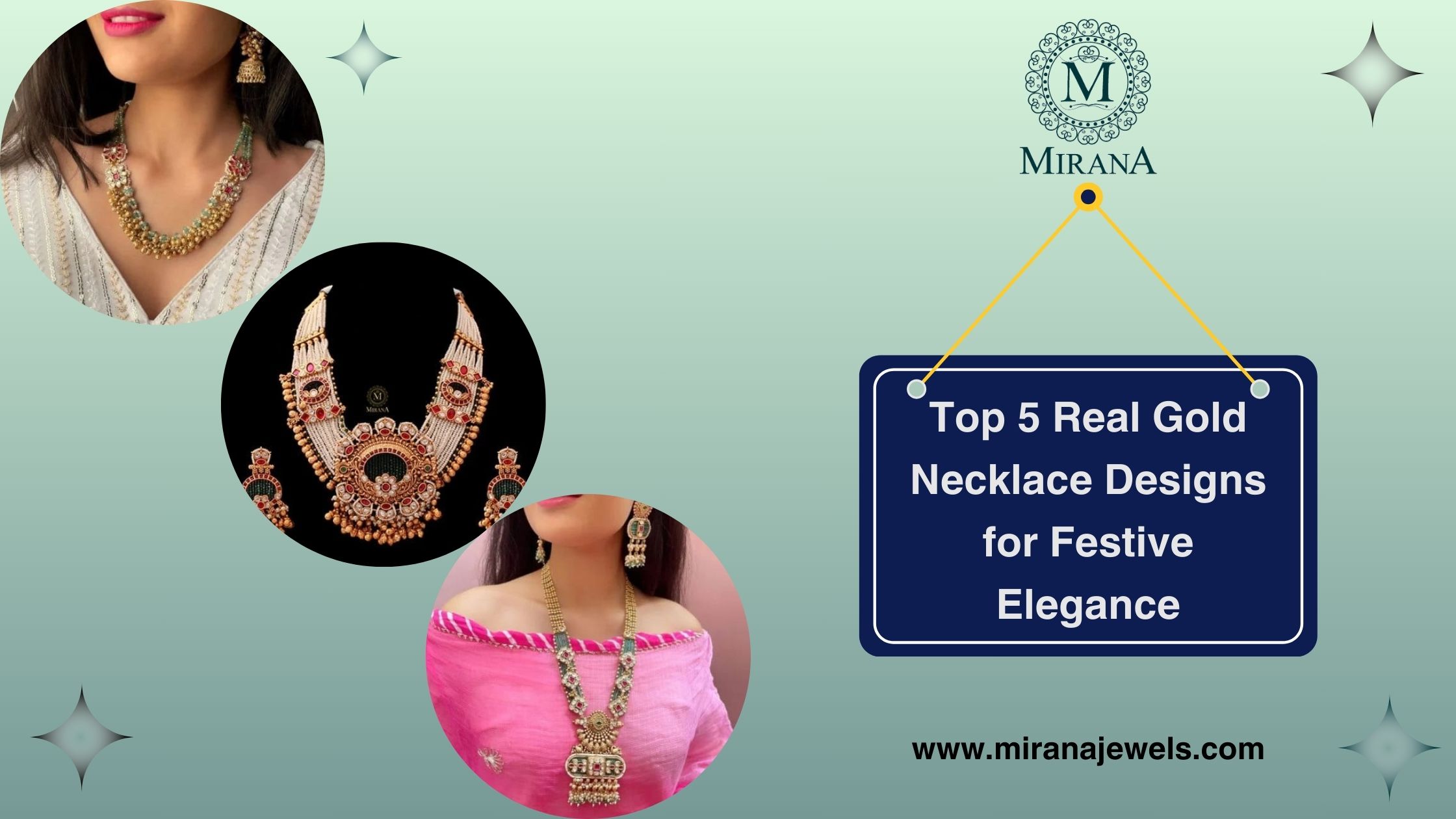 Top 5 Real Gold Necklace Designs for Festive Elegance