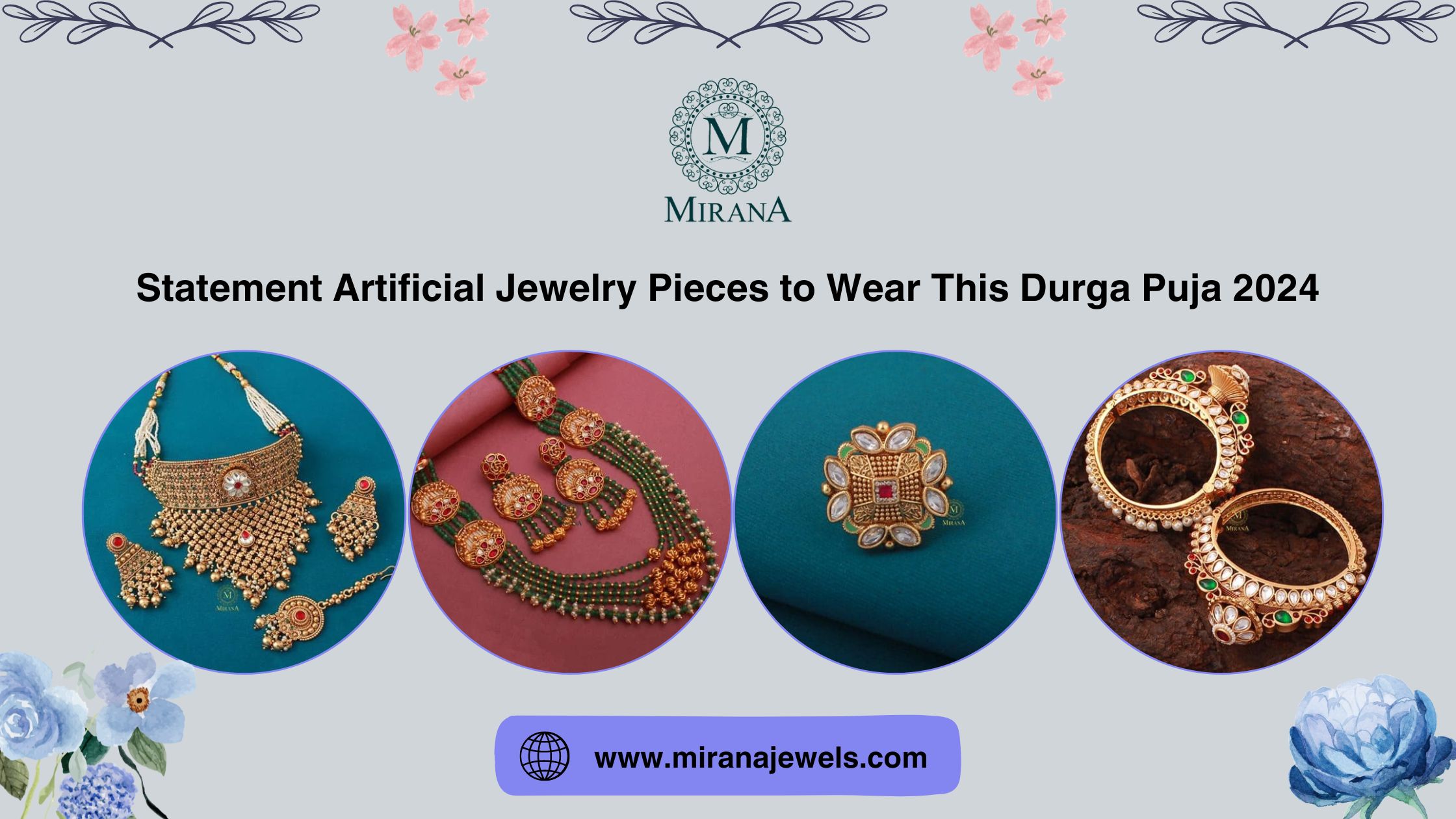 Statement Artificial Jewelry Pieces to Wear This Durga Puja 2024