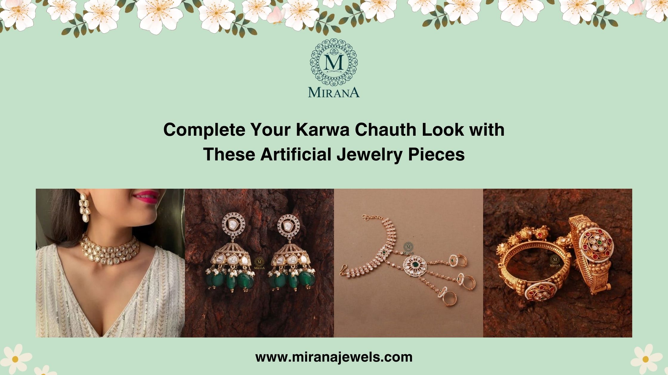 Complete Your Karwa Chauth Look with These Artificial Jewelry Pieces