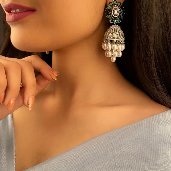 how to style jhumkas