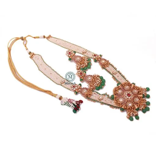 Kishori Antique Designer Long Necklace Set - Image 5