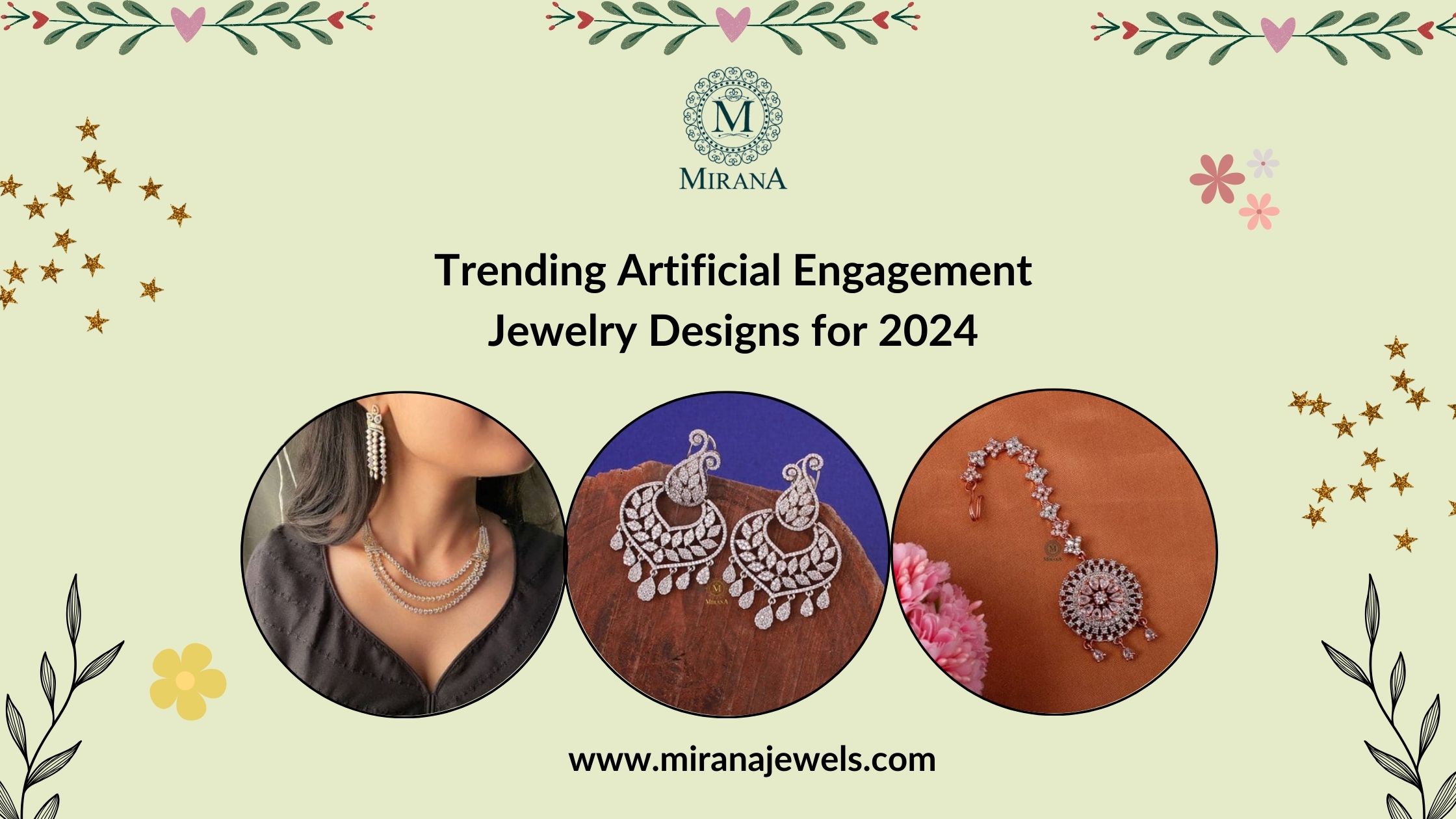 Trending Artificial Engagement Jewelry Designs for 2024