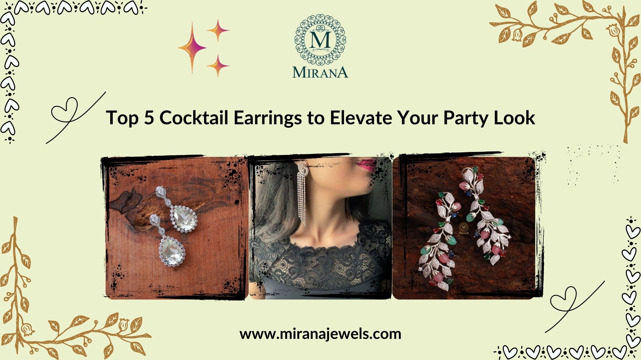 Top 5 Cocktail Earrings to Elevate Your Party Look Top 5 Cocktail Earrings to Elevate Your Party Look