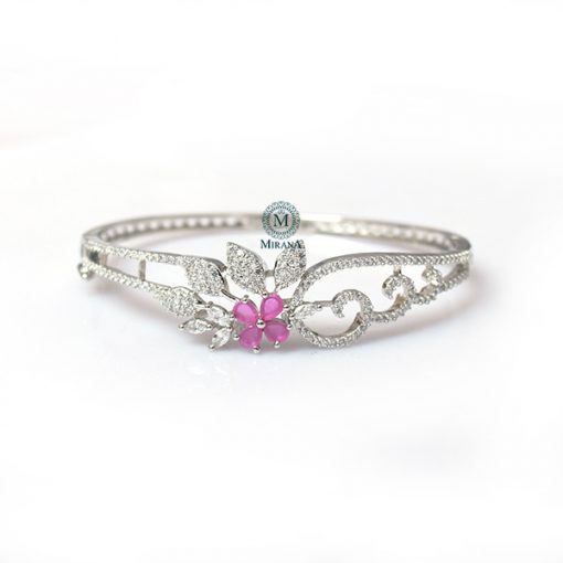 Sophia Ruby CZ Designer Bracelet - Image 2