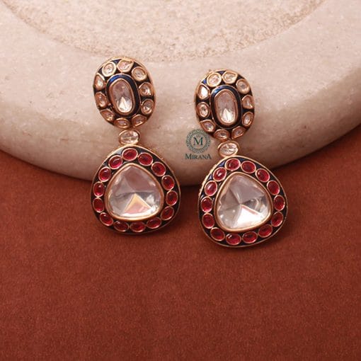 Geetanjali Polki Designer Earrings