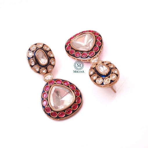 Geetanjali Polki Designer Earrings - Image 4