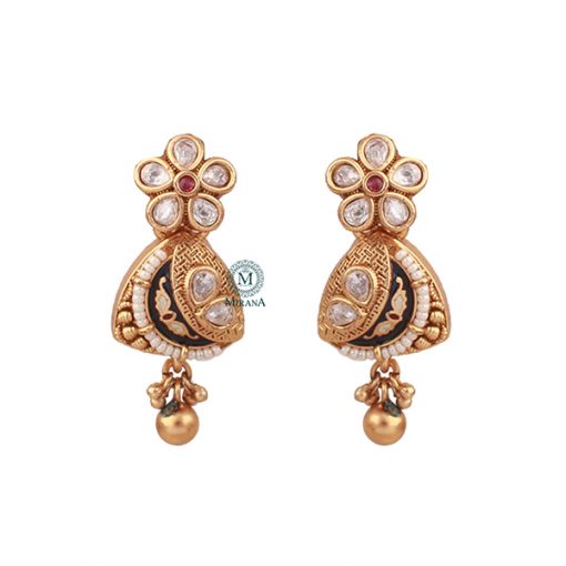 Litisha Antique Designer Earrings - Image 4